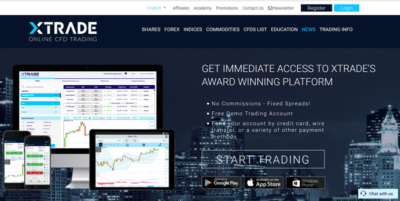 What is xtrade forex